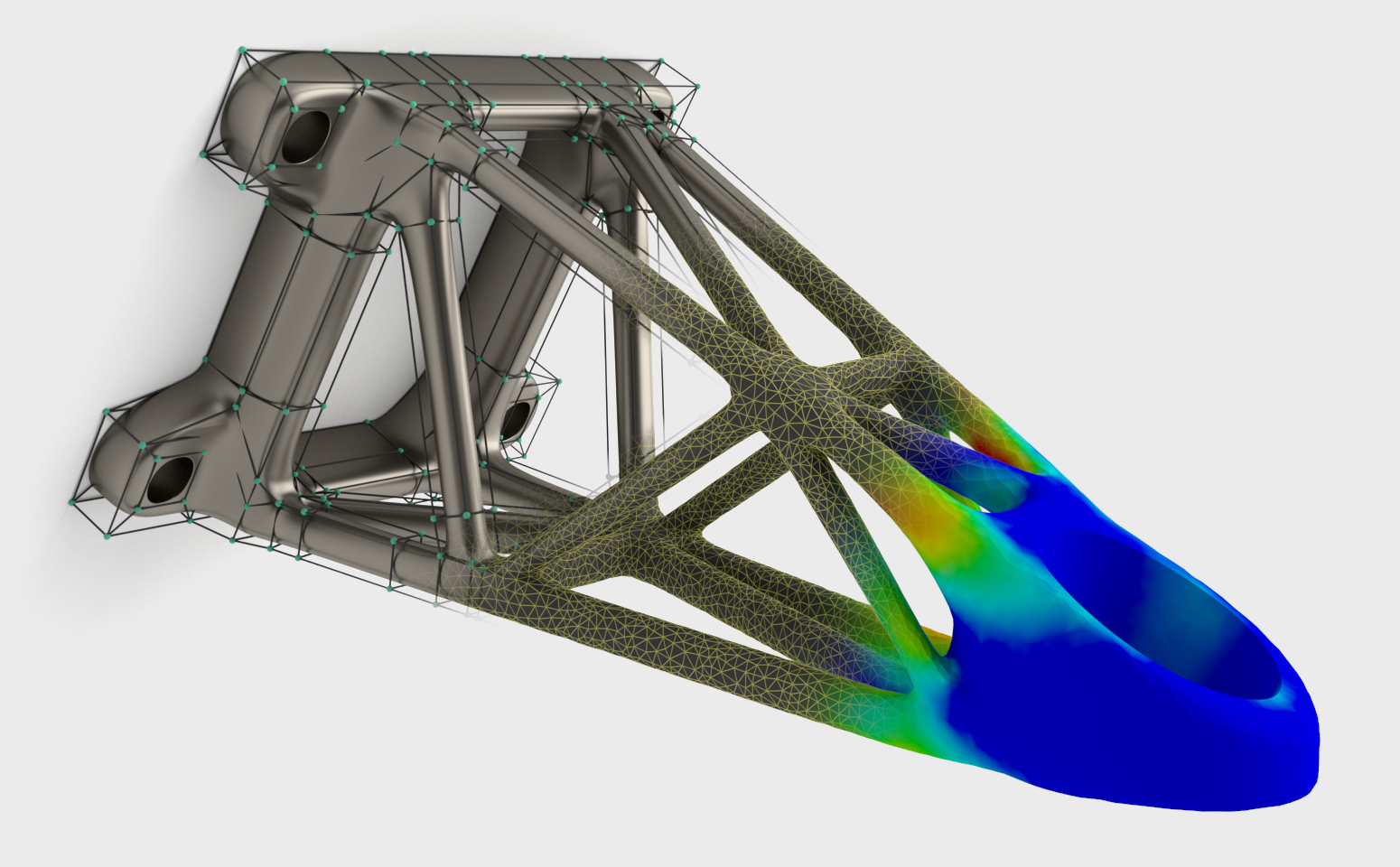 Simulating with subdivision volumes